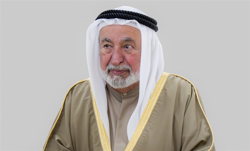Formal state portrait of Sultan Muhammad Al Qasimi, Member of the Federal Supreme Council of the United Arab Emirates