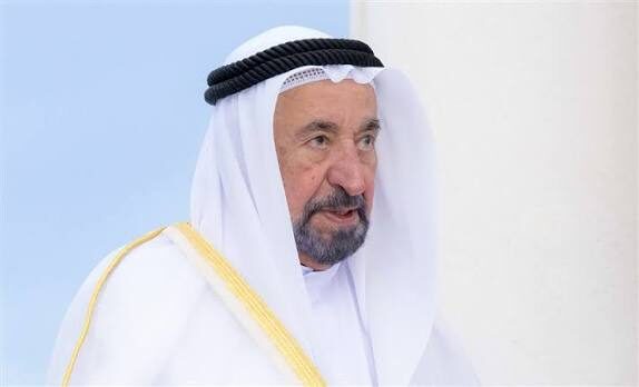 Sultan Muhammad Al Qasimi photographed outdoors against an open sky